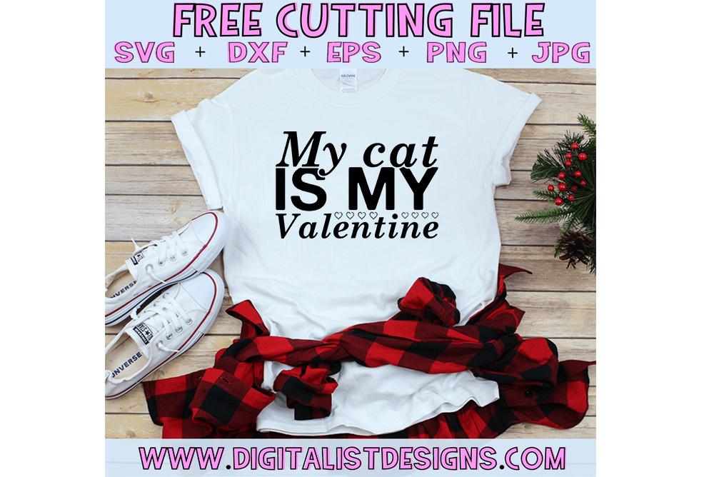 Anti Valentine's Day Svg Design, My Cat