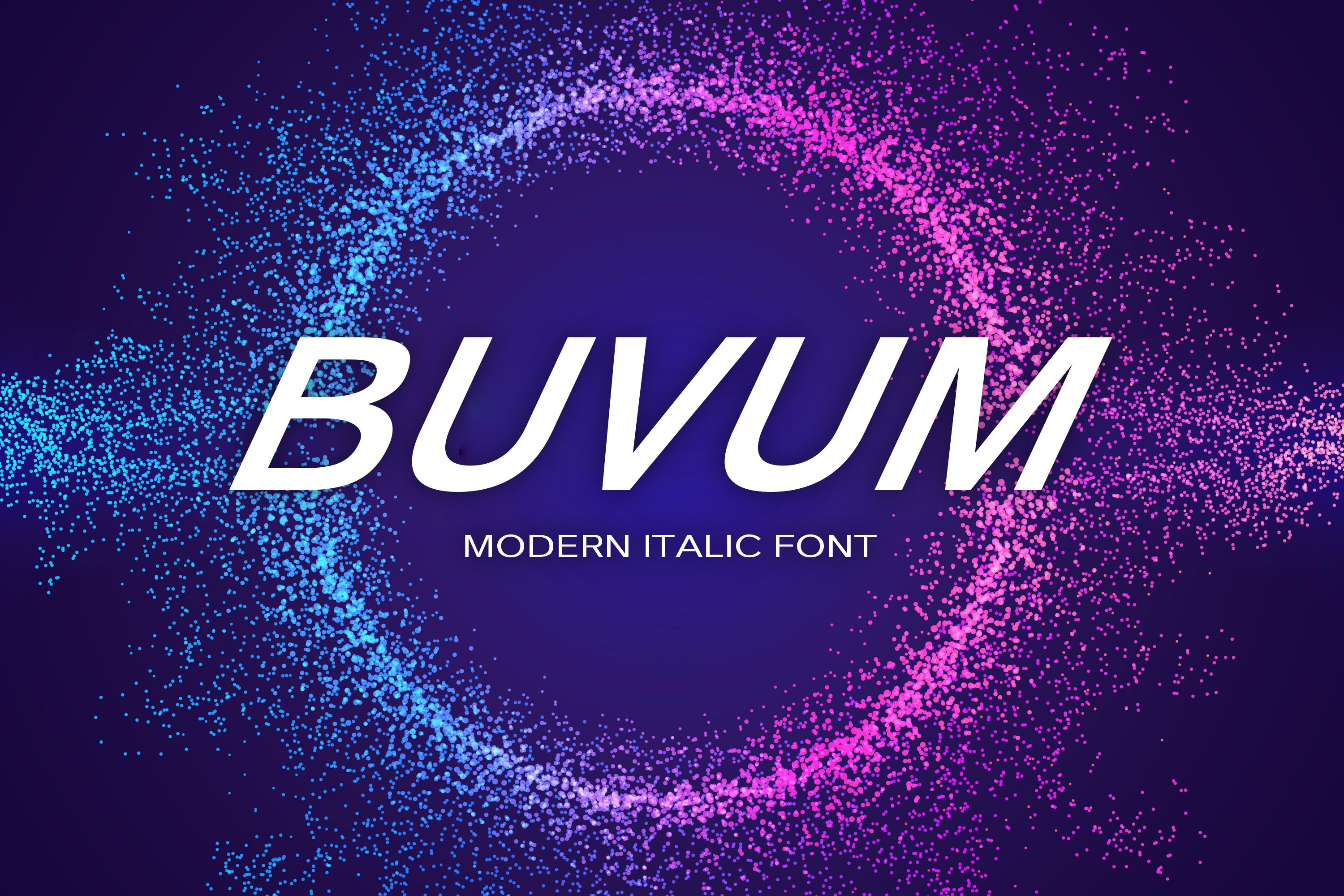 Buvum Font