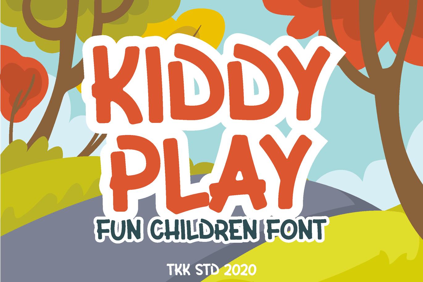 Kiddy Play Font