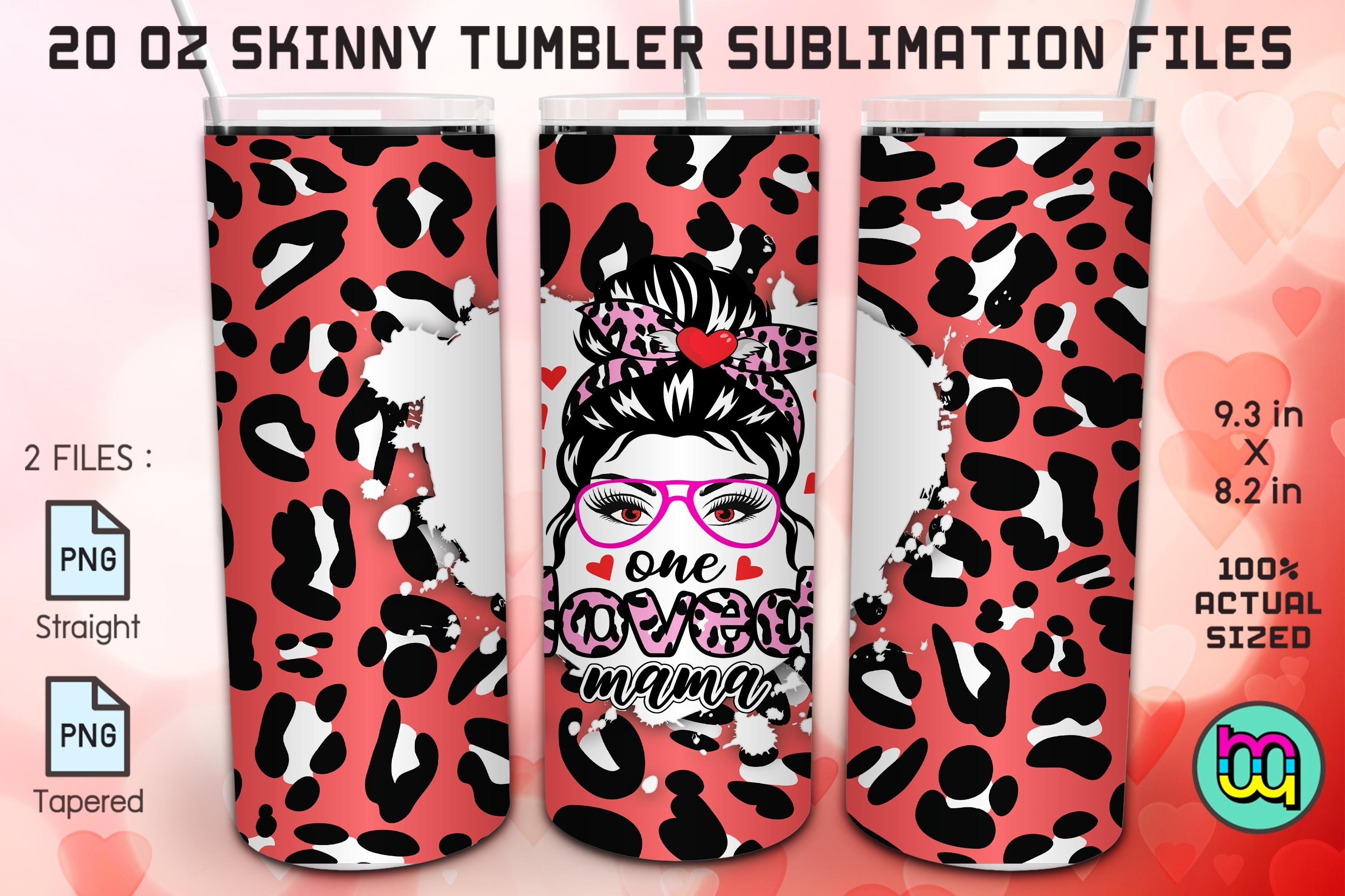 Valentine Leopard Skin Mama Life Tumbler
