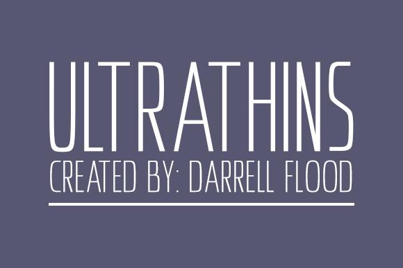 Ultrathins Font