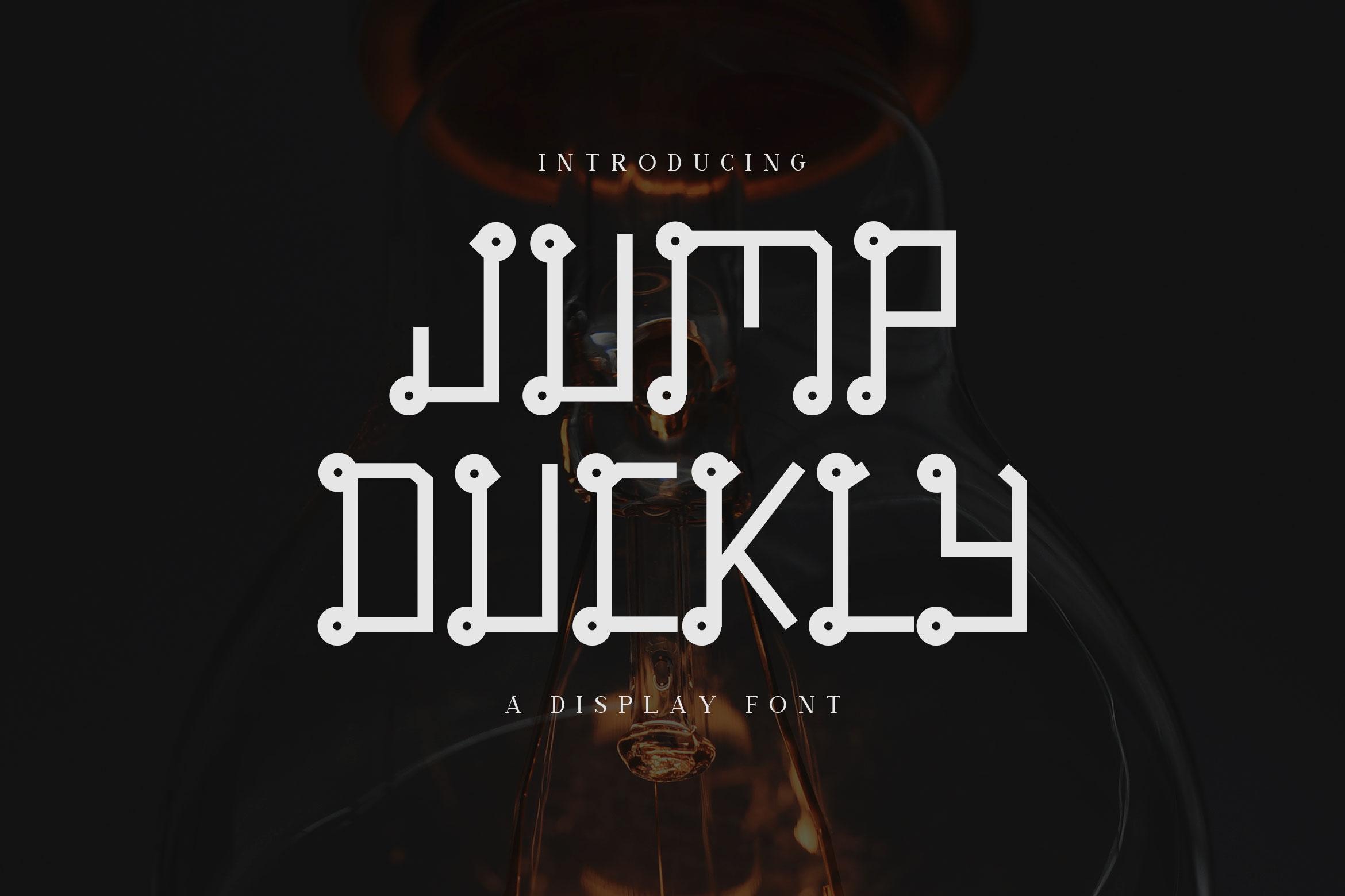 Jump Duckly Font
