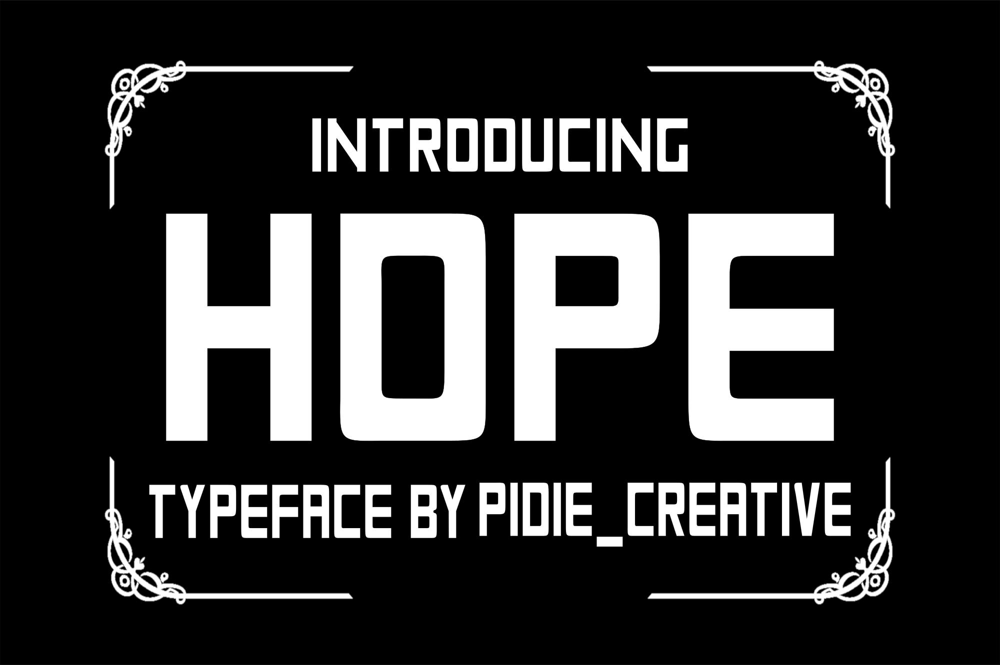 Hope Font