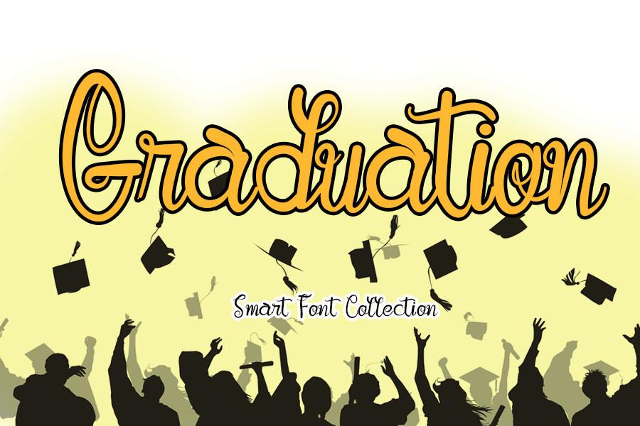 Graduation Font