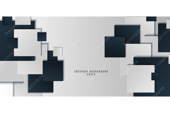 Banner Template Square Shape Design