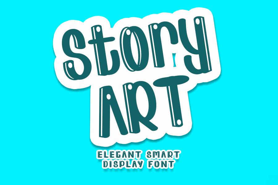 Story Art Font