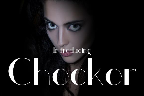 Checker Font