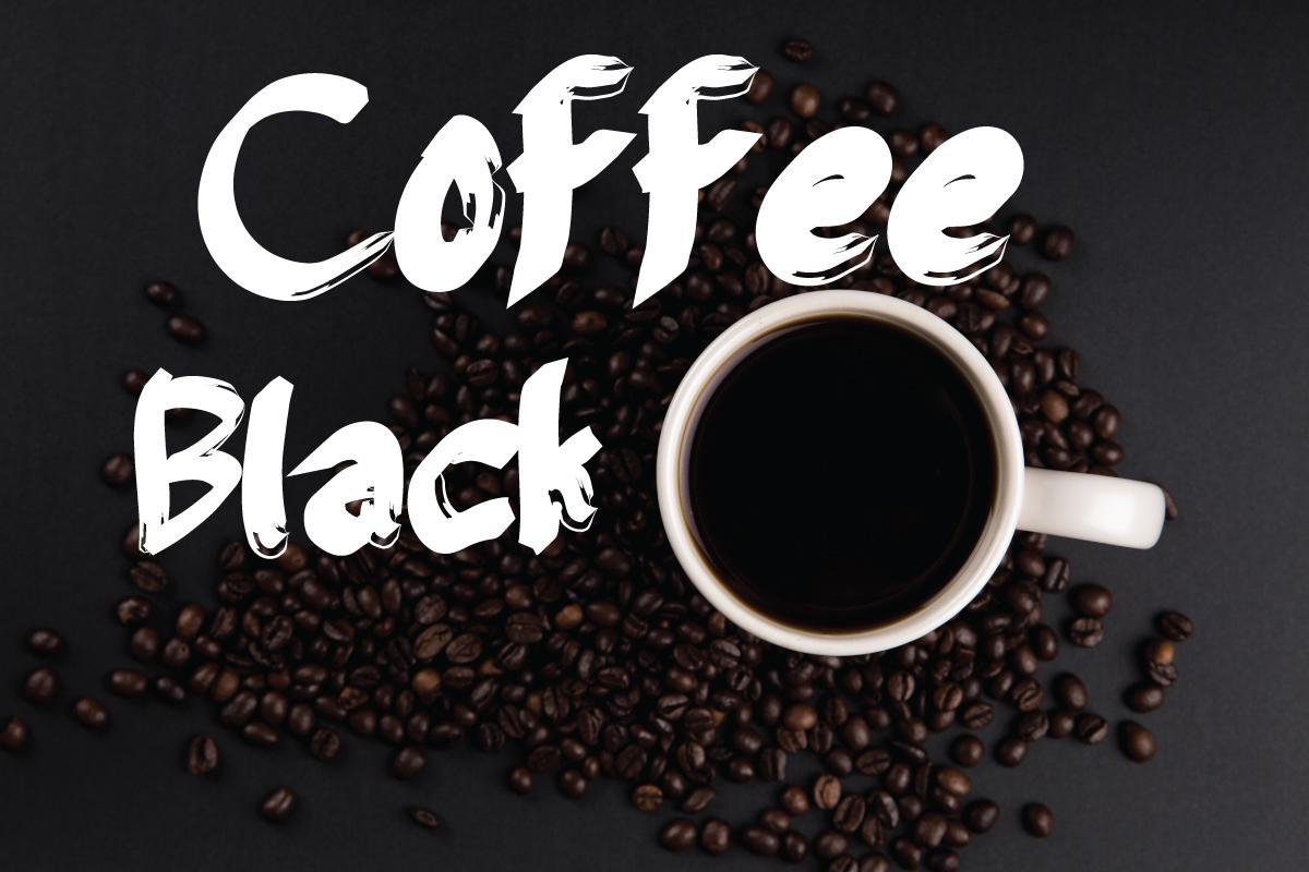 Coffee Black Font