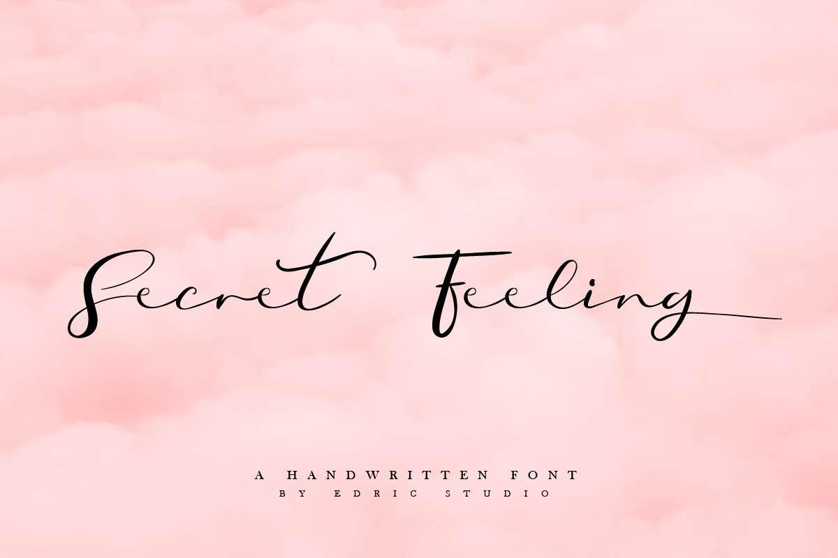 Secret Feeling Font