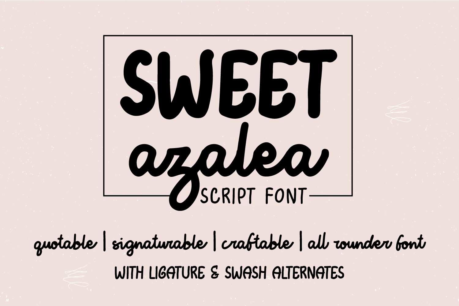 Sweet Azalea Font