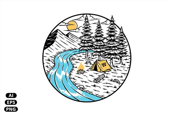 Camping in Nature
