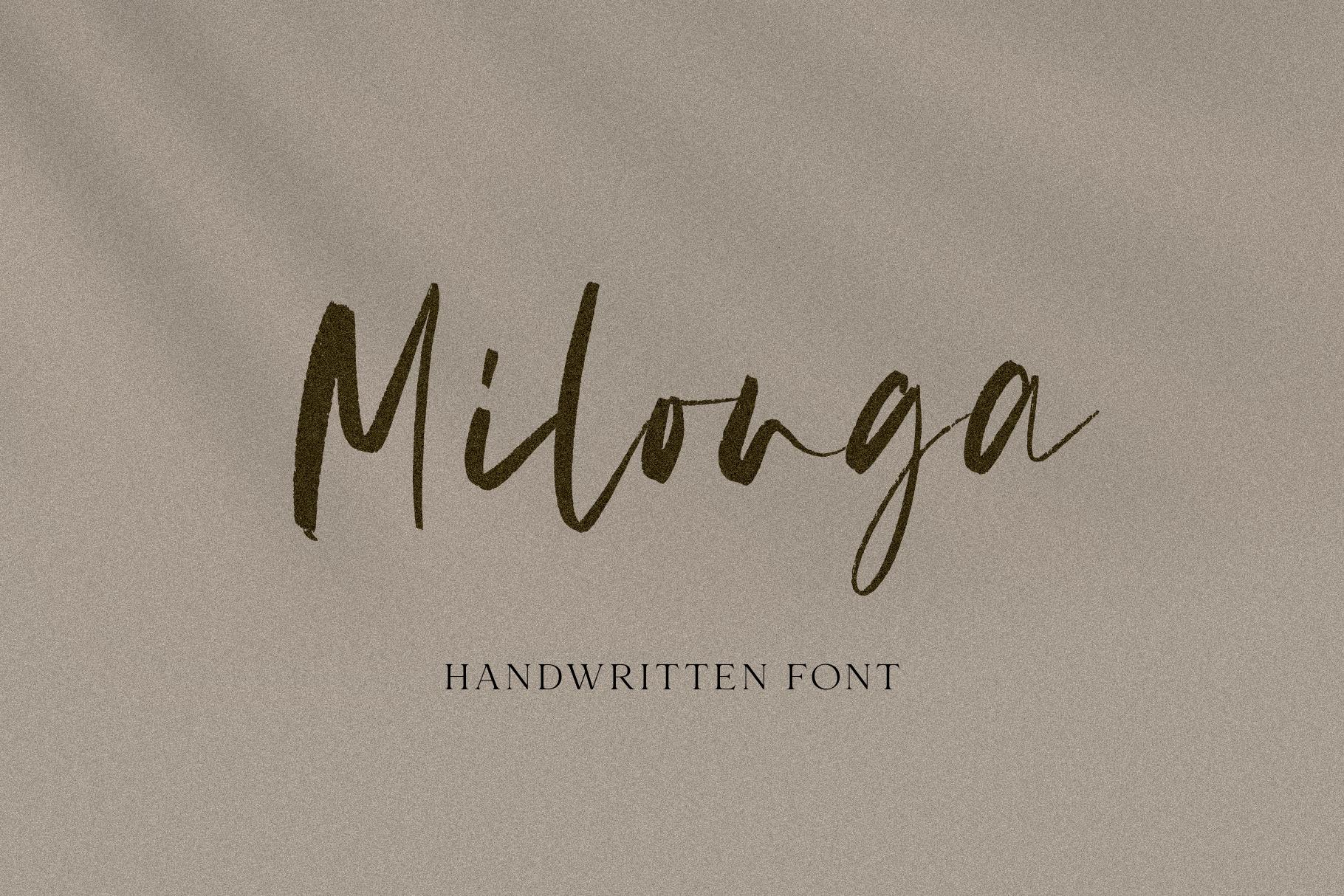 Milonga Font