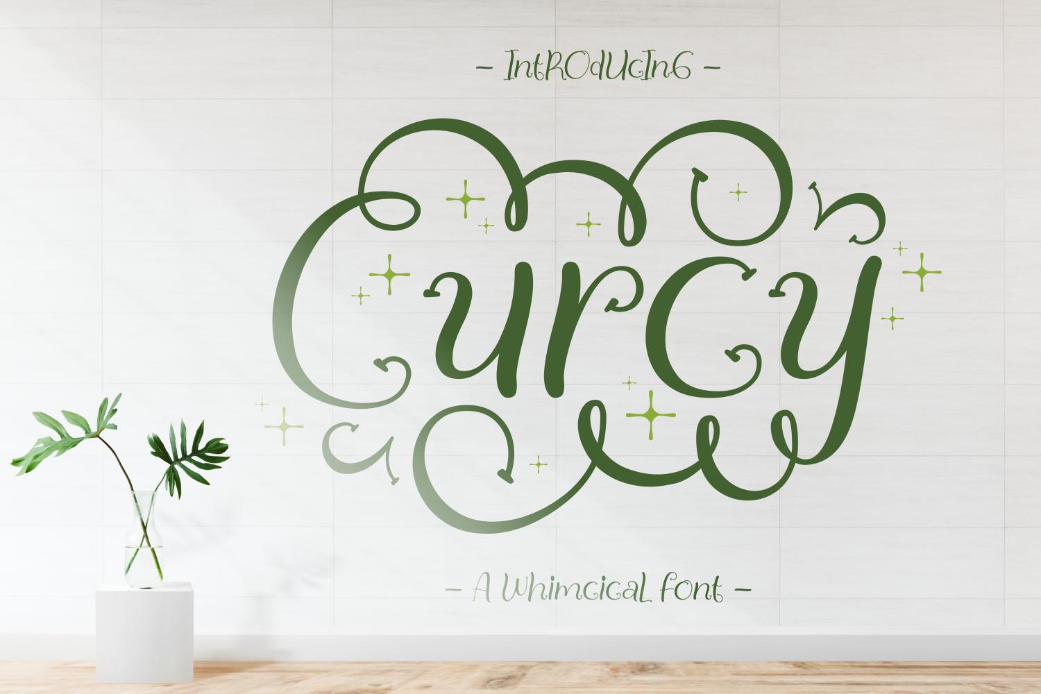 Curcy Font