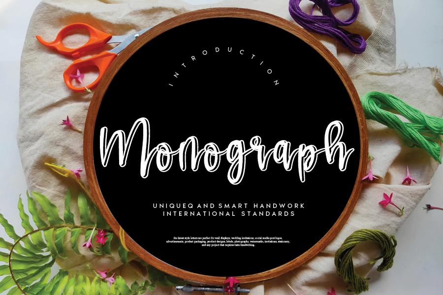 Monograph Font