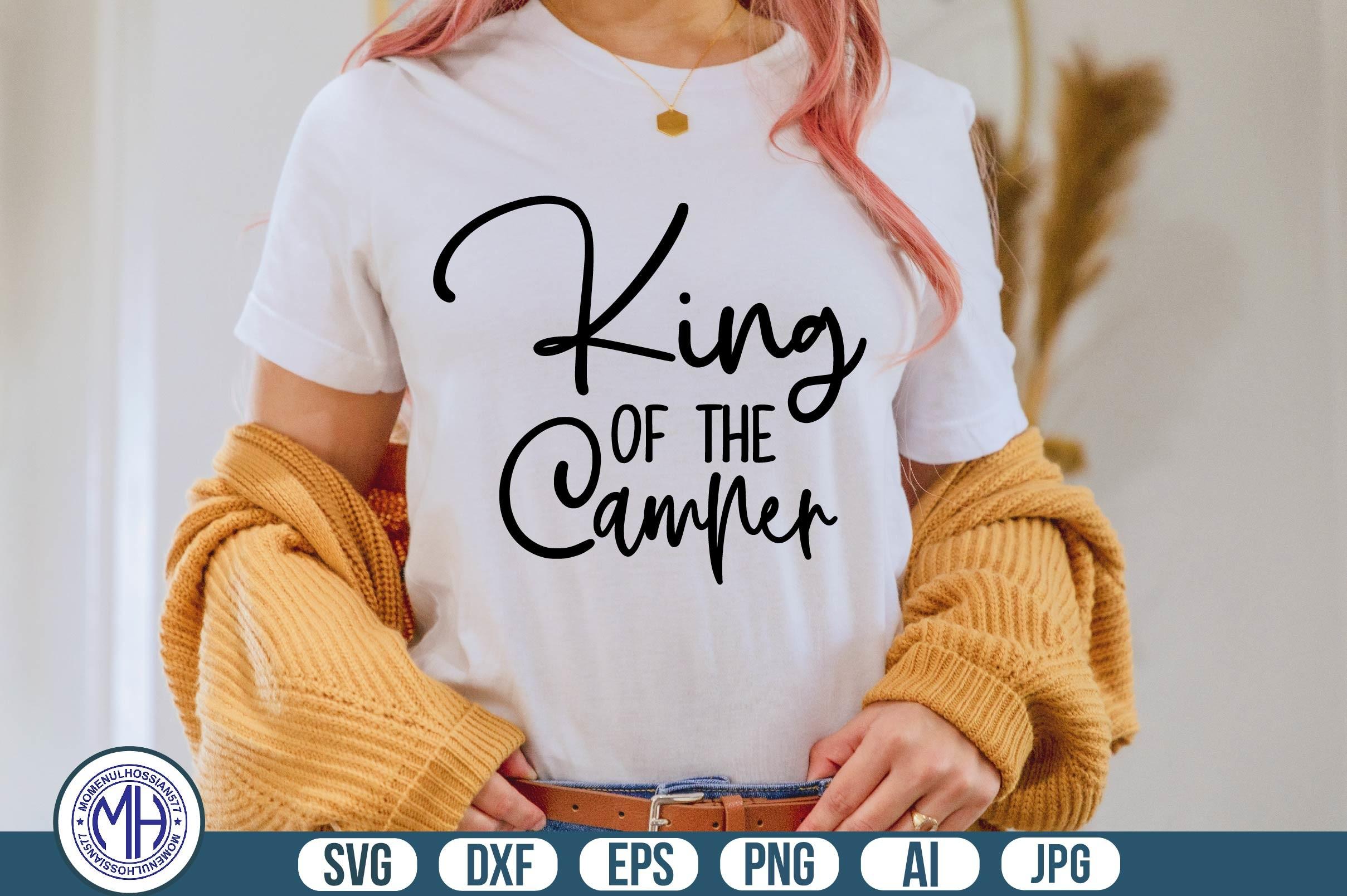 King of the Camper Svg