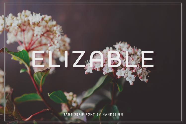 Elizable Font