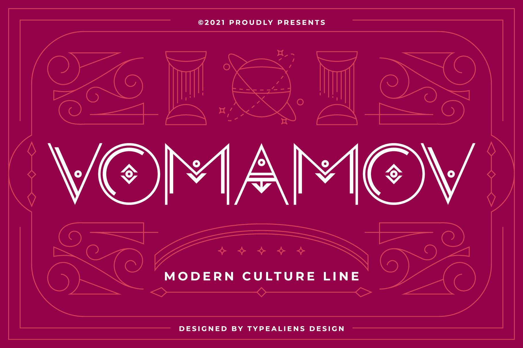 Vomamov Font