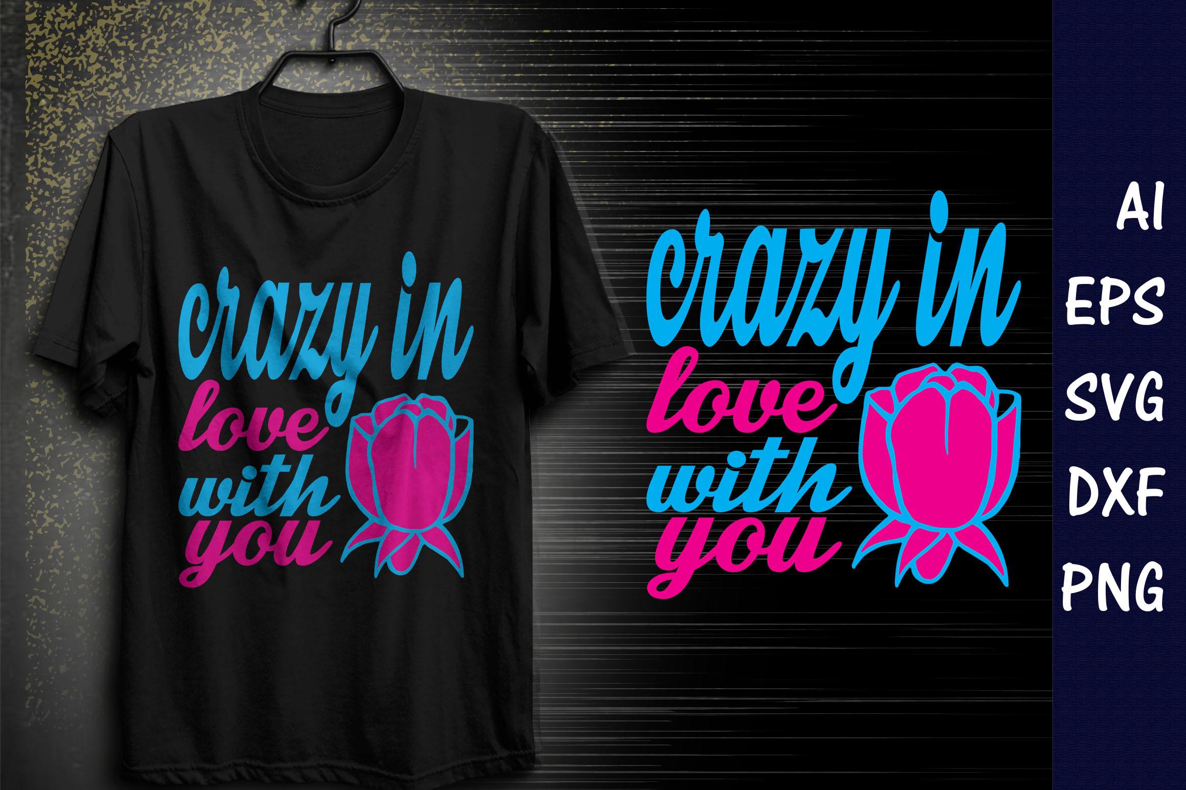 Valentine's Day  Quote Design, Crazy in