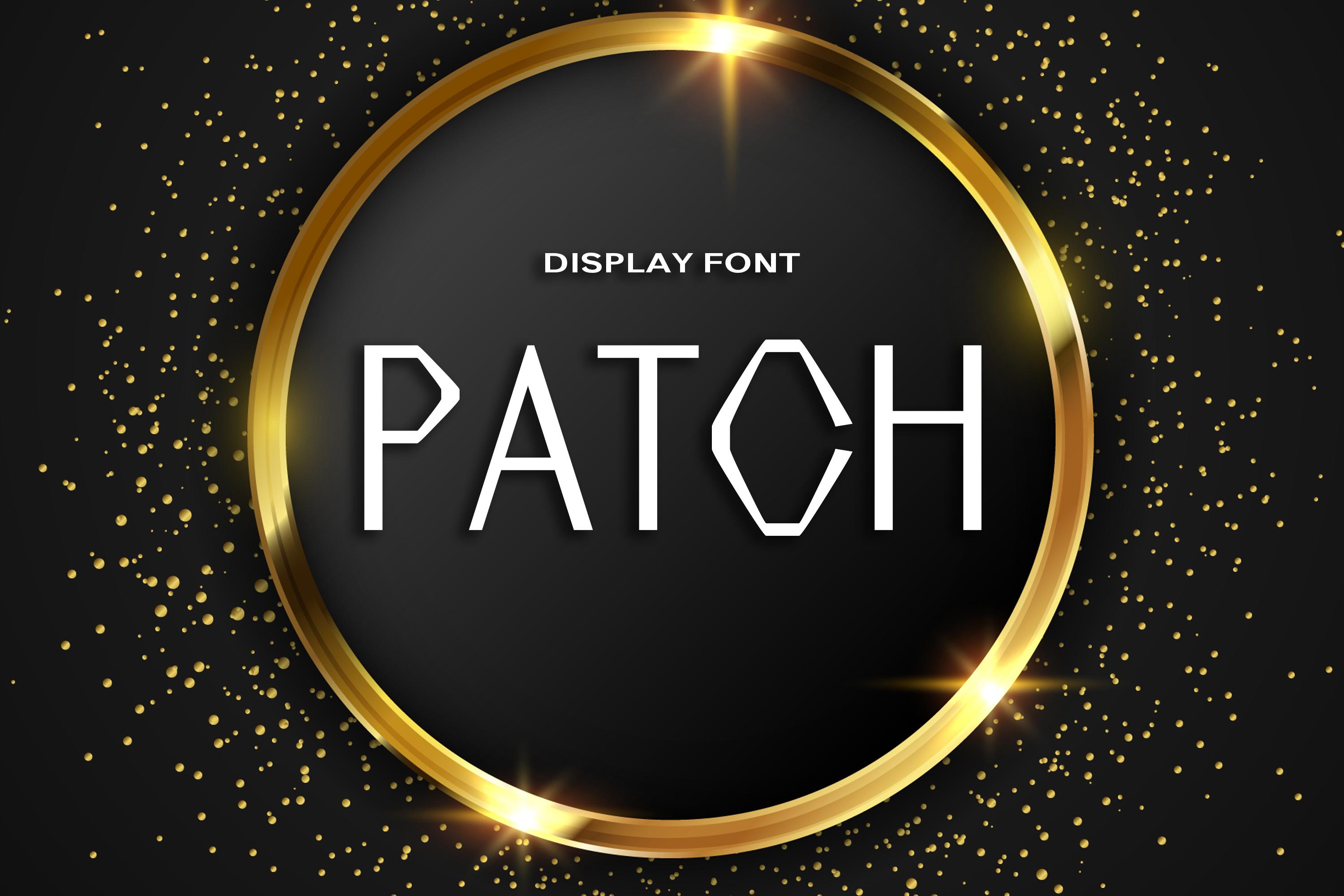 Patch Font