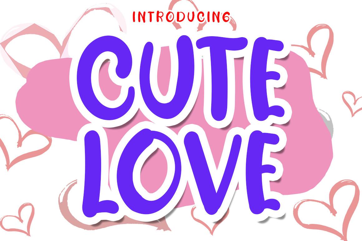 Cute Love Font