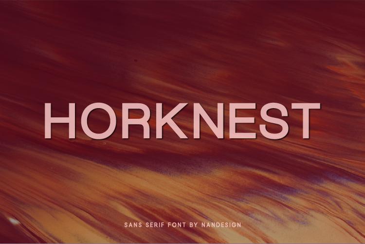 Horknest Font