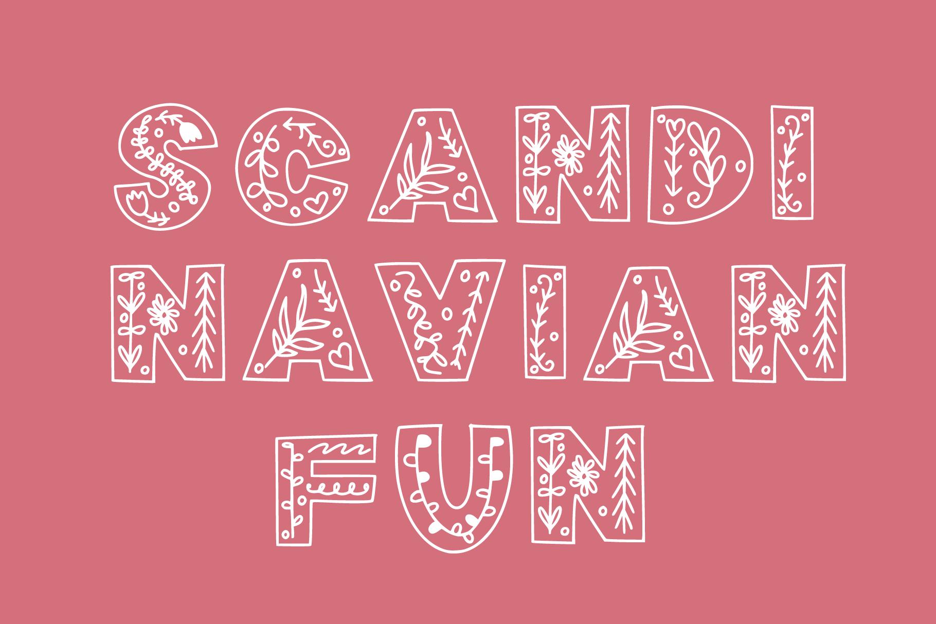 Scandinavian Fun Font
