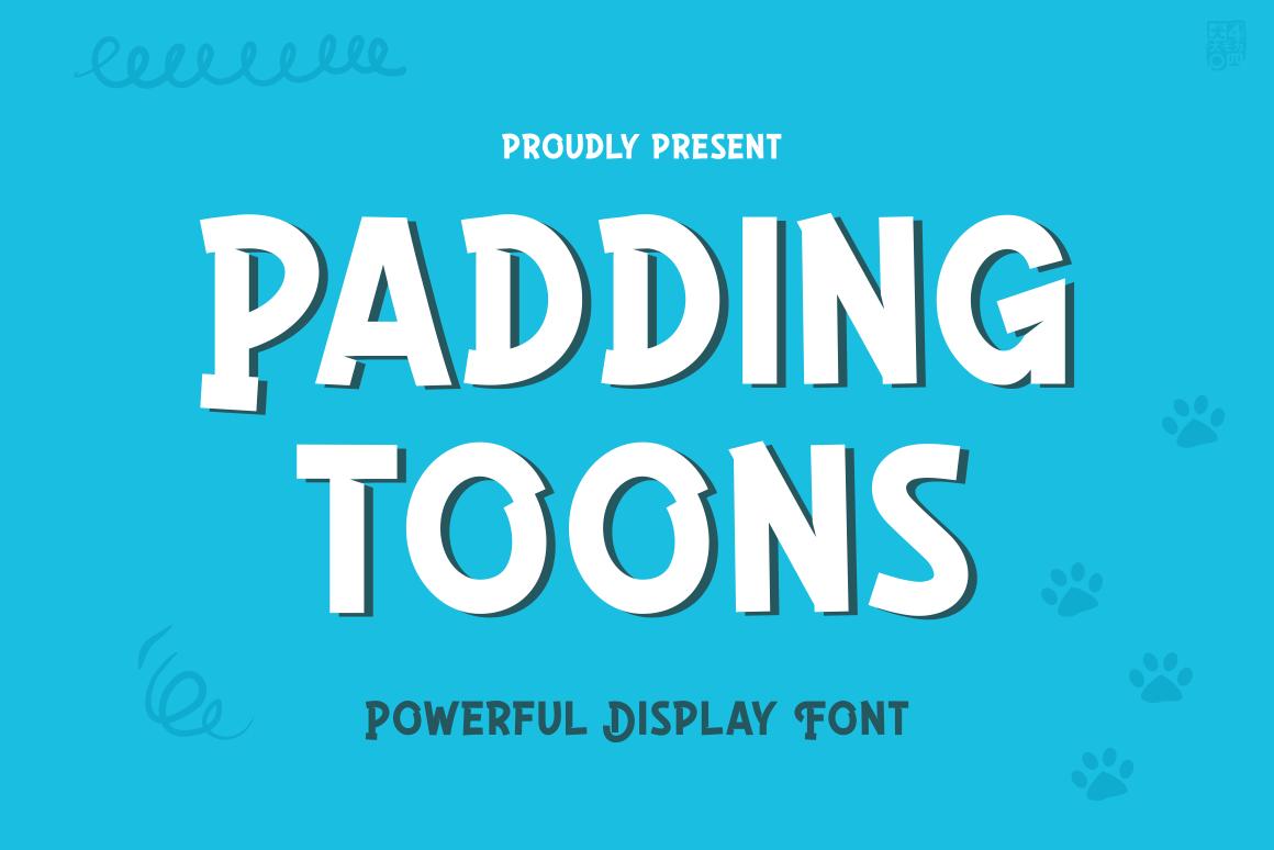 Padding Toons Font