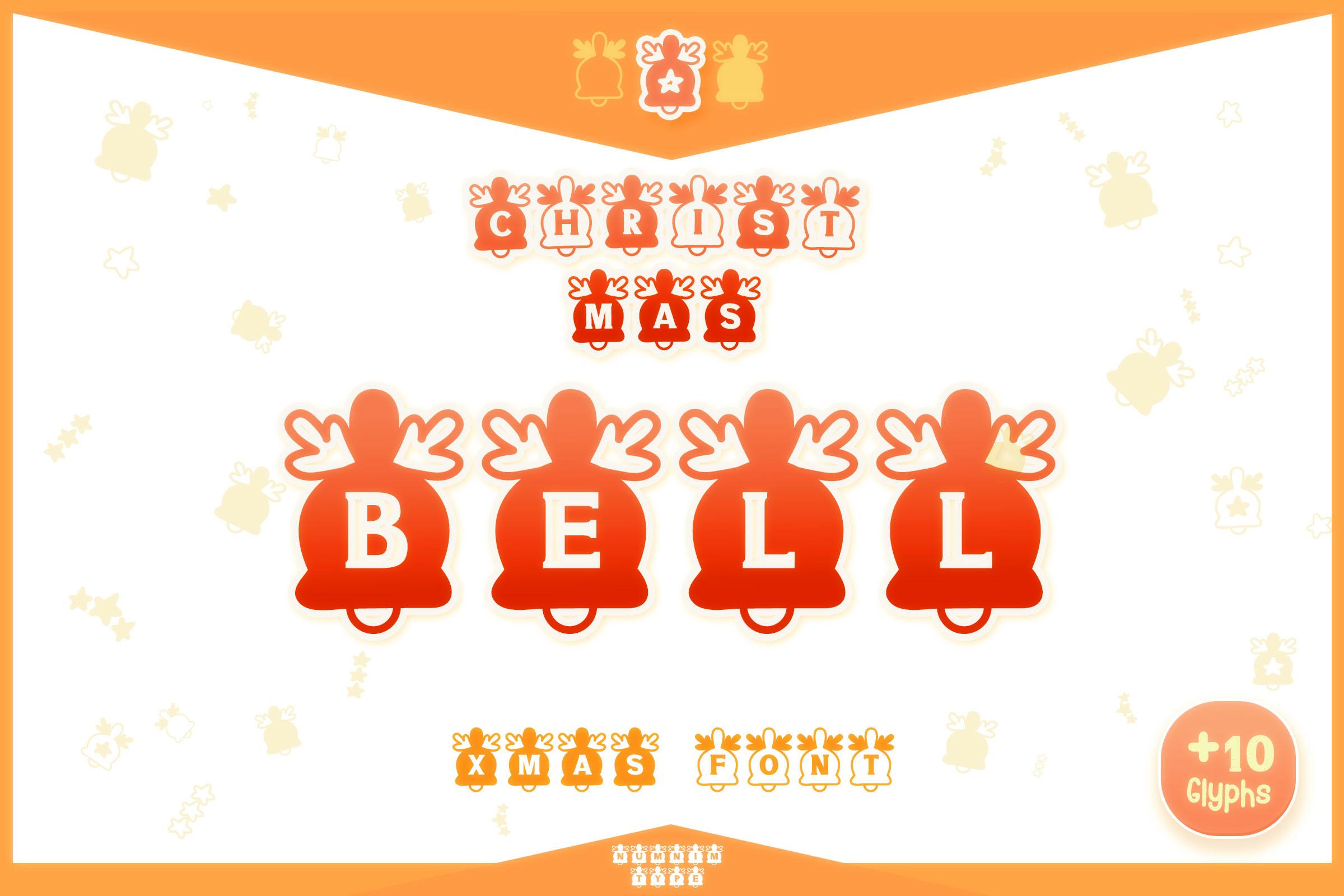 Christmas Bell Font