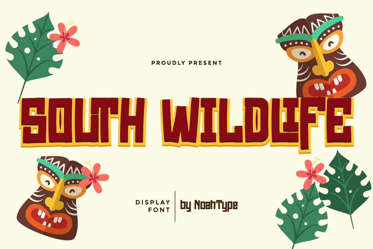 South Wildlife Font