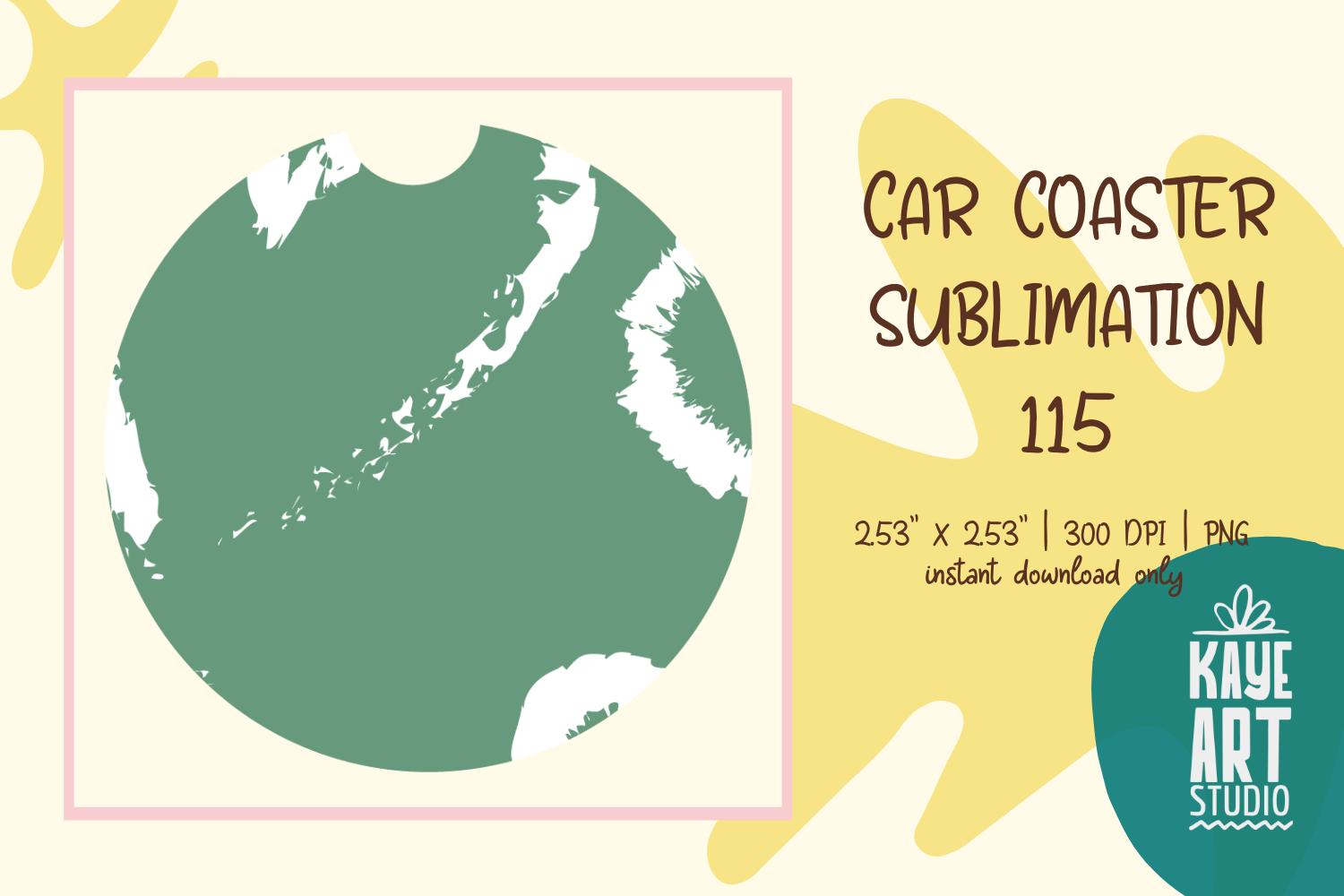 Car Coaster Sublimation PNG 115