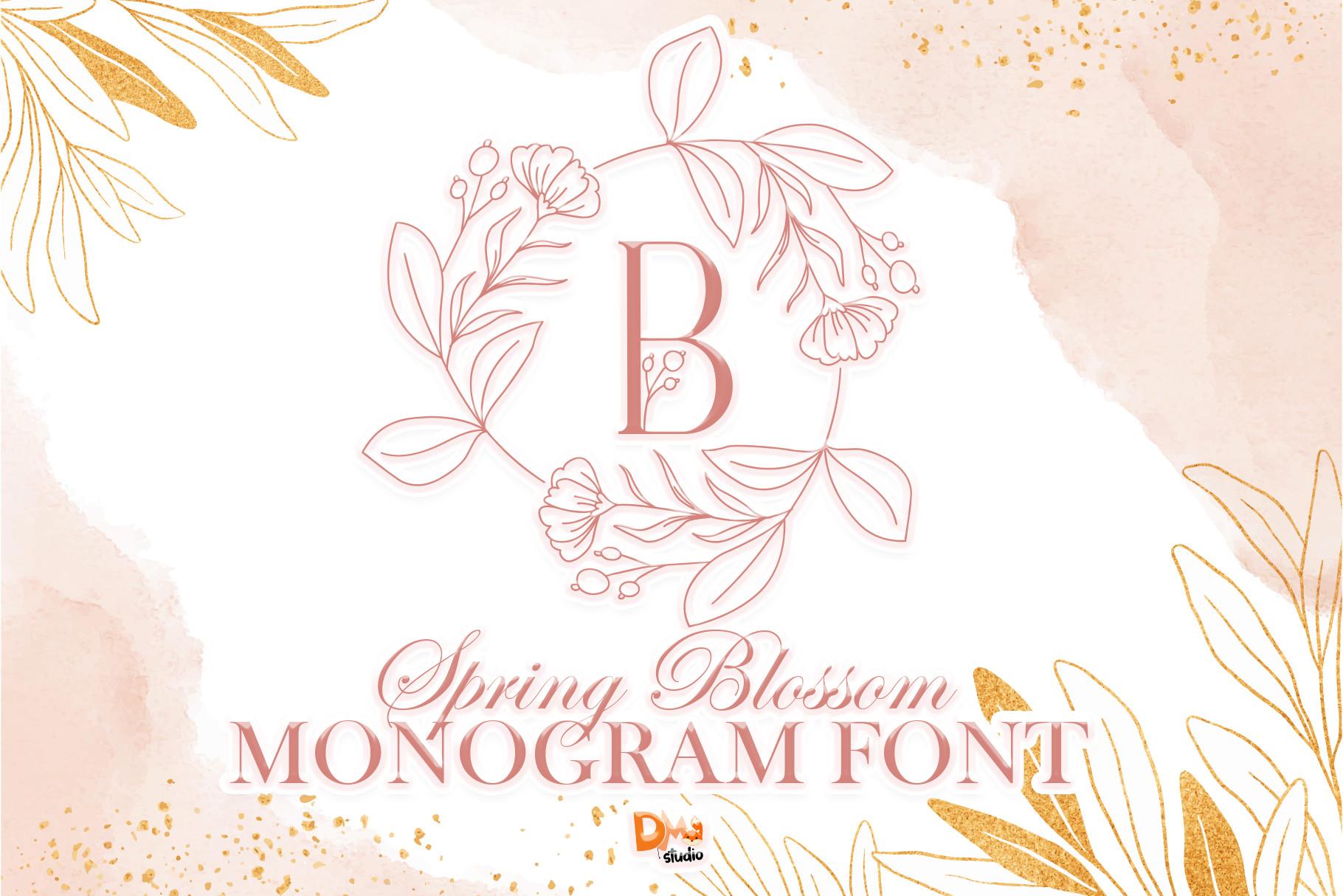 Spring Blossom Font
