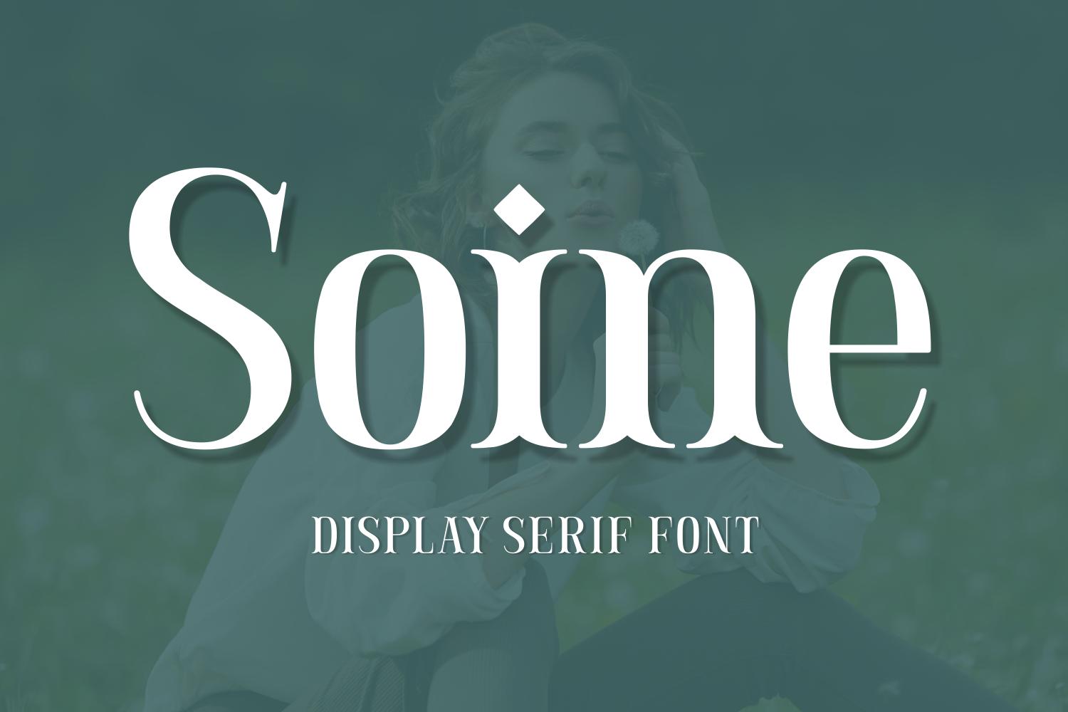Soine Font