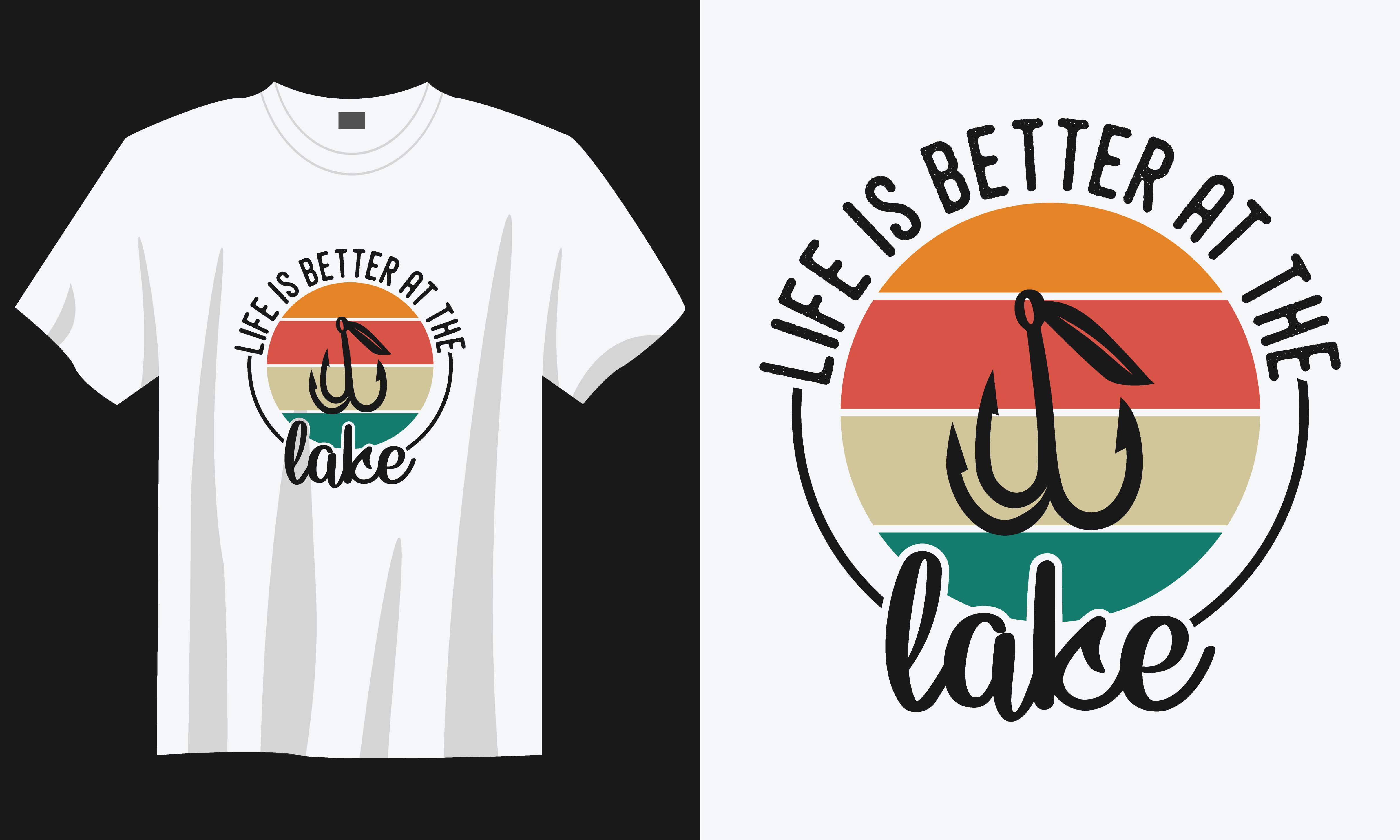 Fishing T-shirt Design, Fishing SVG