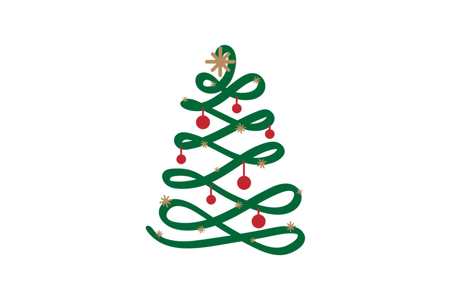 Christmas Tree Flourish