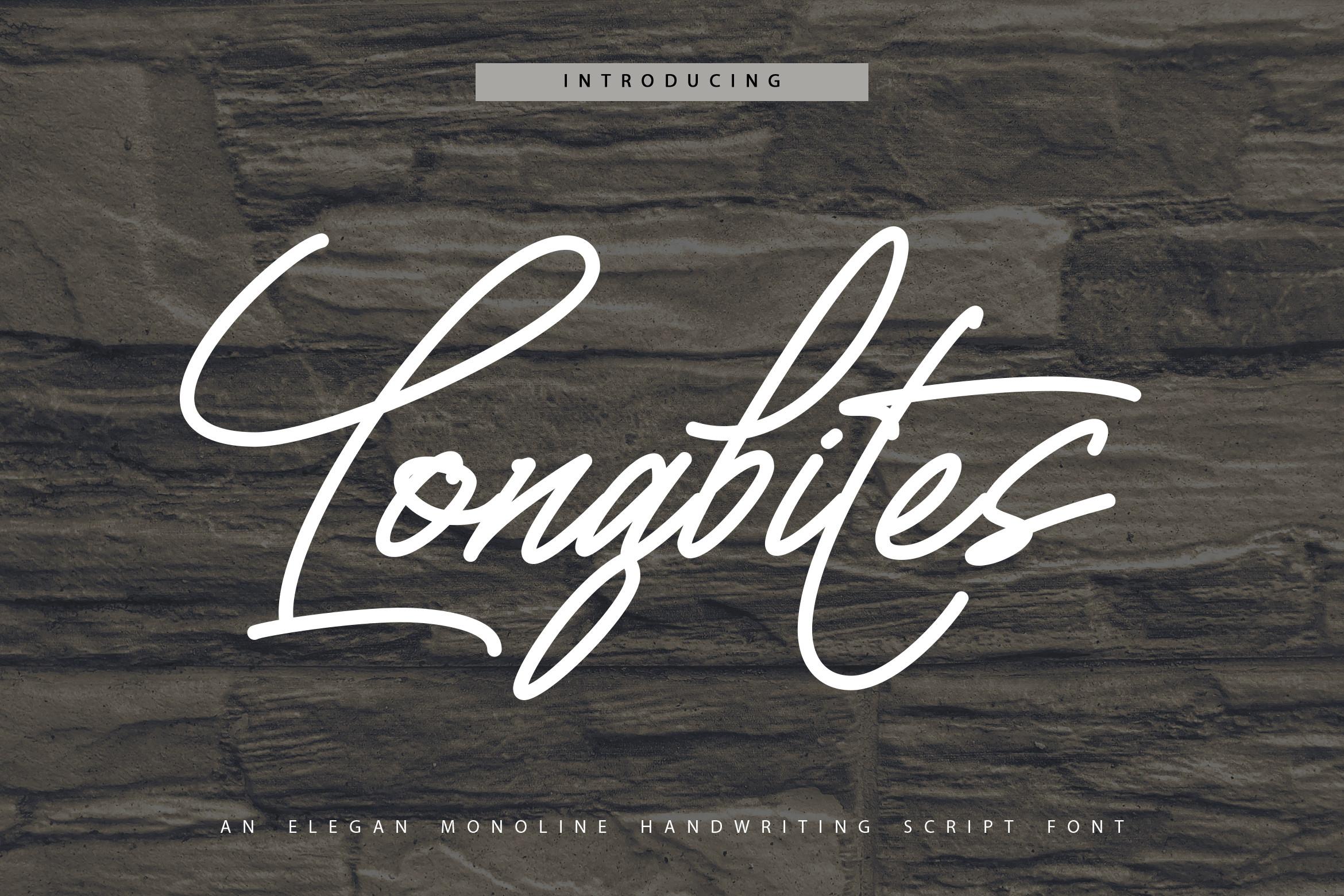 Longbites Font
