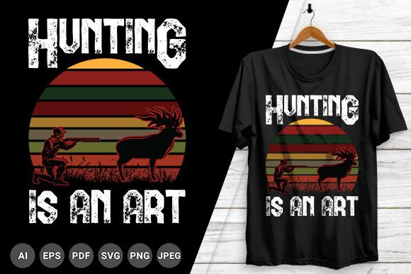 Hunting Deer T-shirt Design
