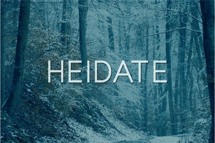 Heidate Font