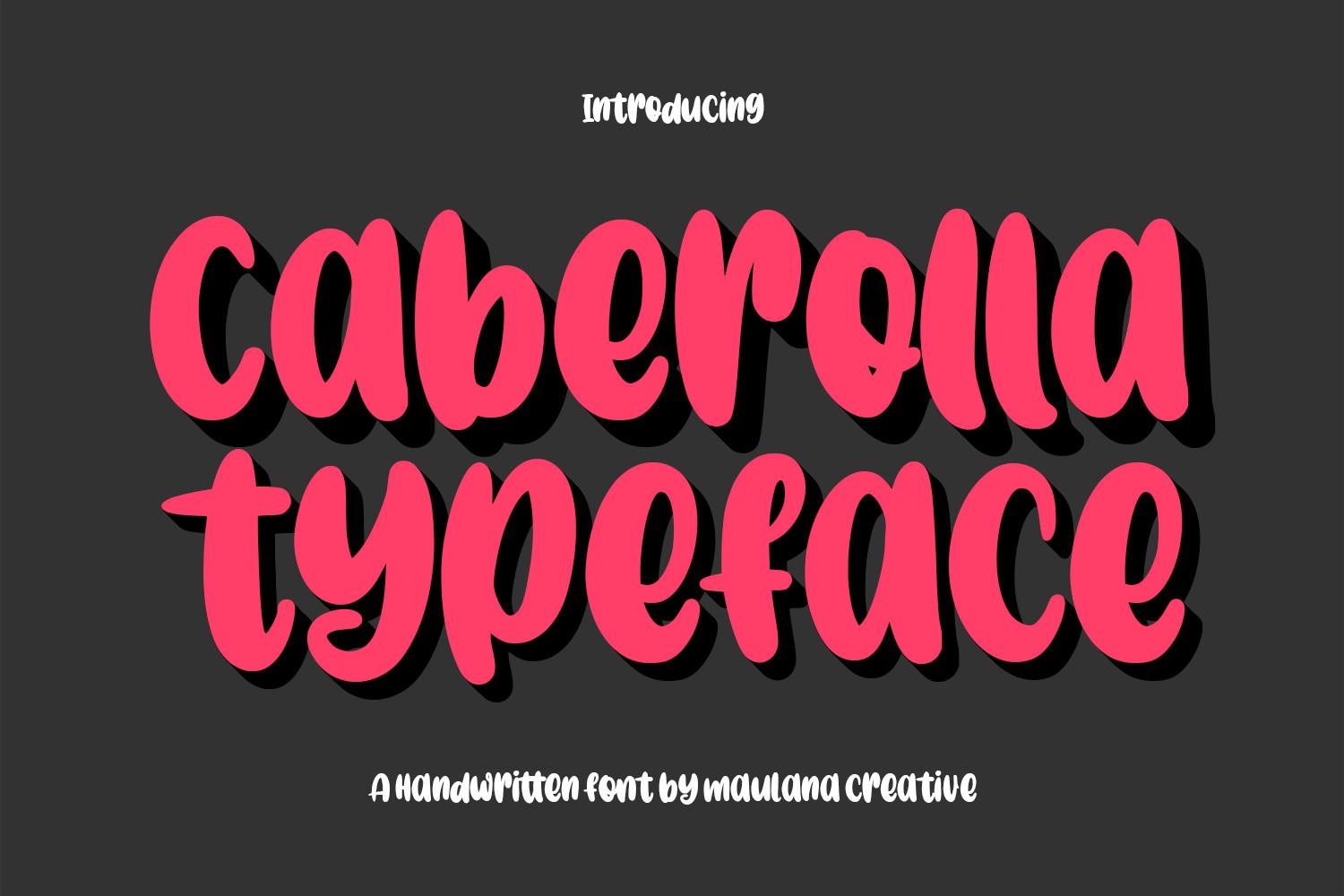 Caberolla Font