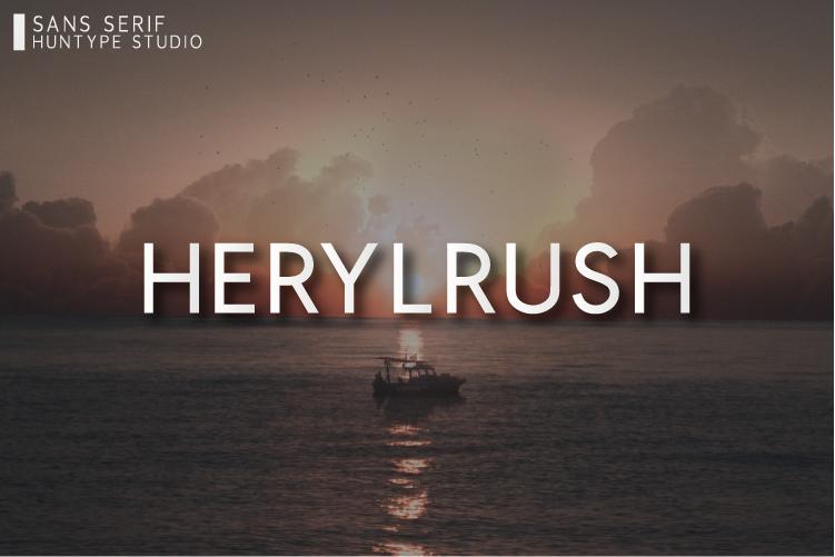 Herylrush Font