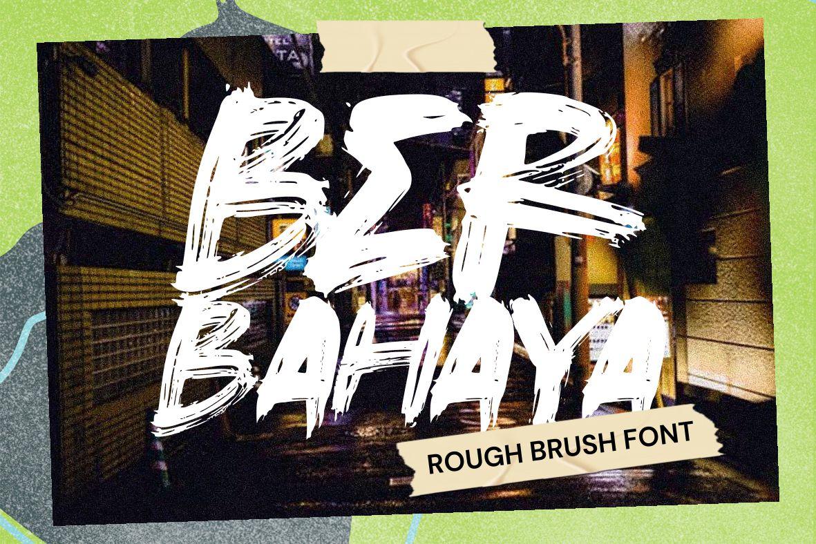 Berbahaya Font