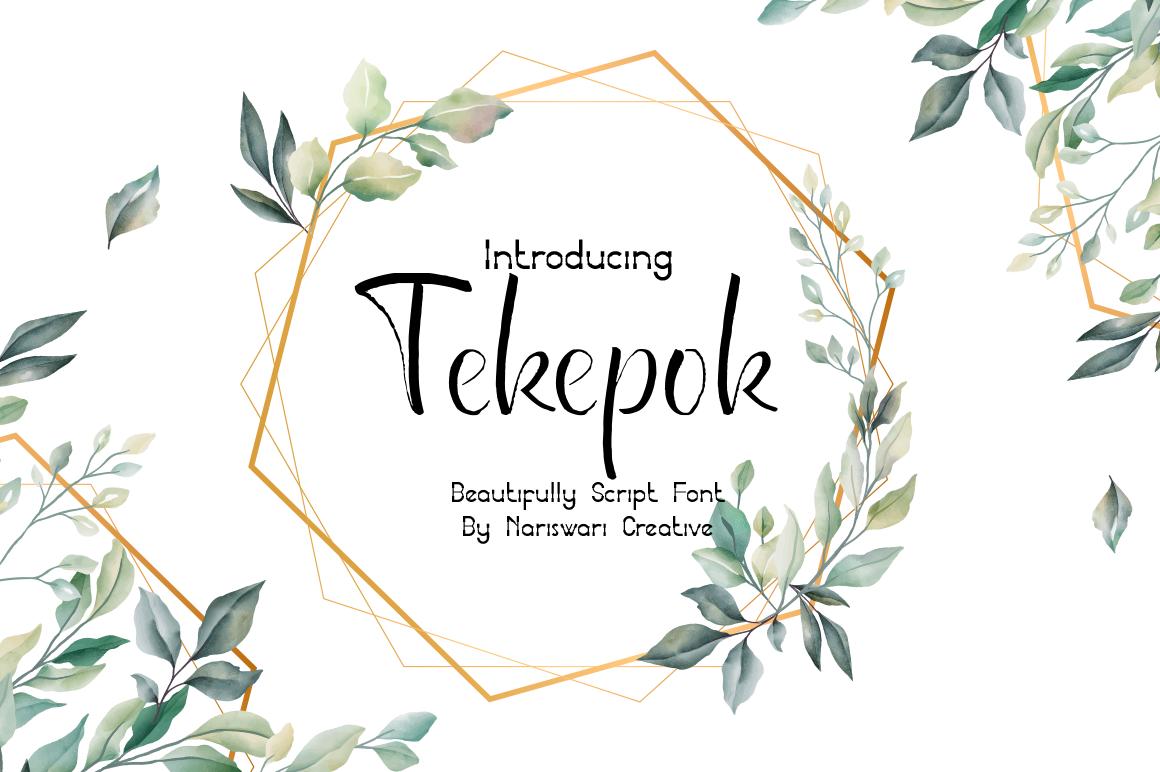 Tekepok Font