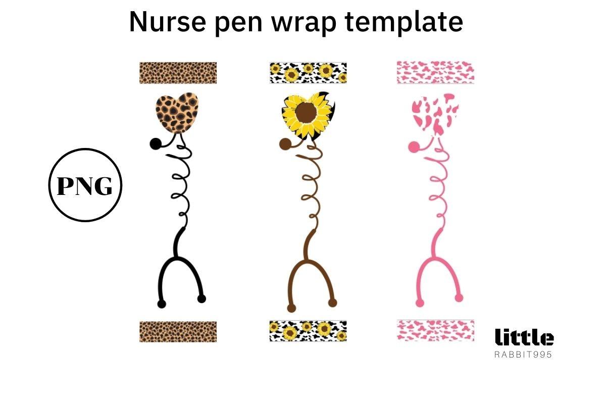 Nurse Pen Wrap Template