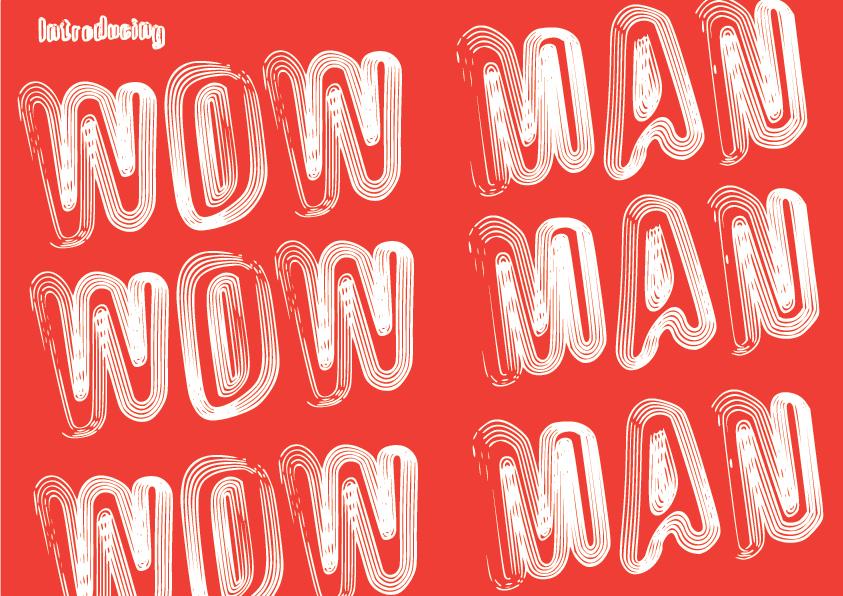 Wow Man Font