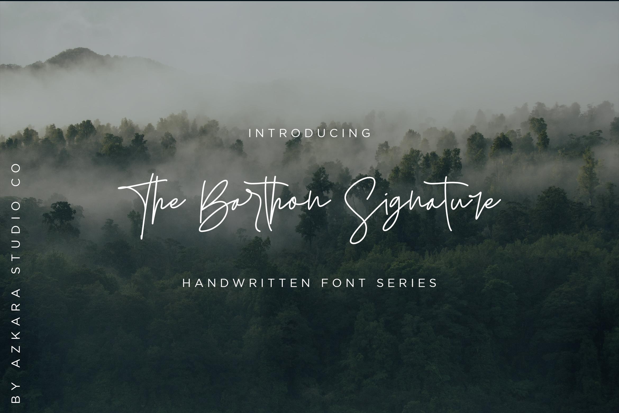 The Barthon Font