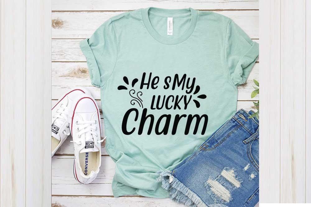 St Patrick's Day Svg Design, He S My