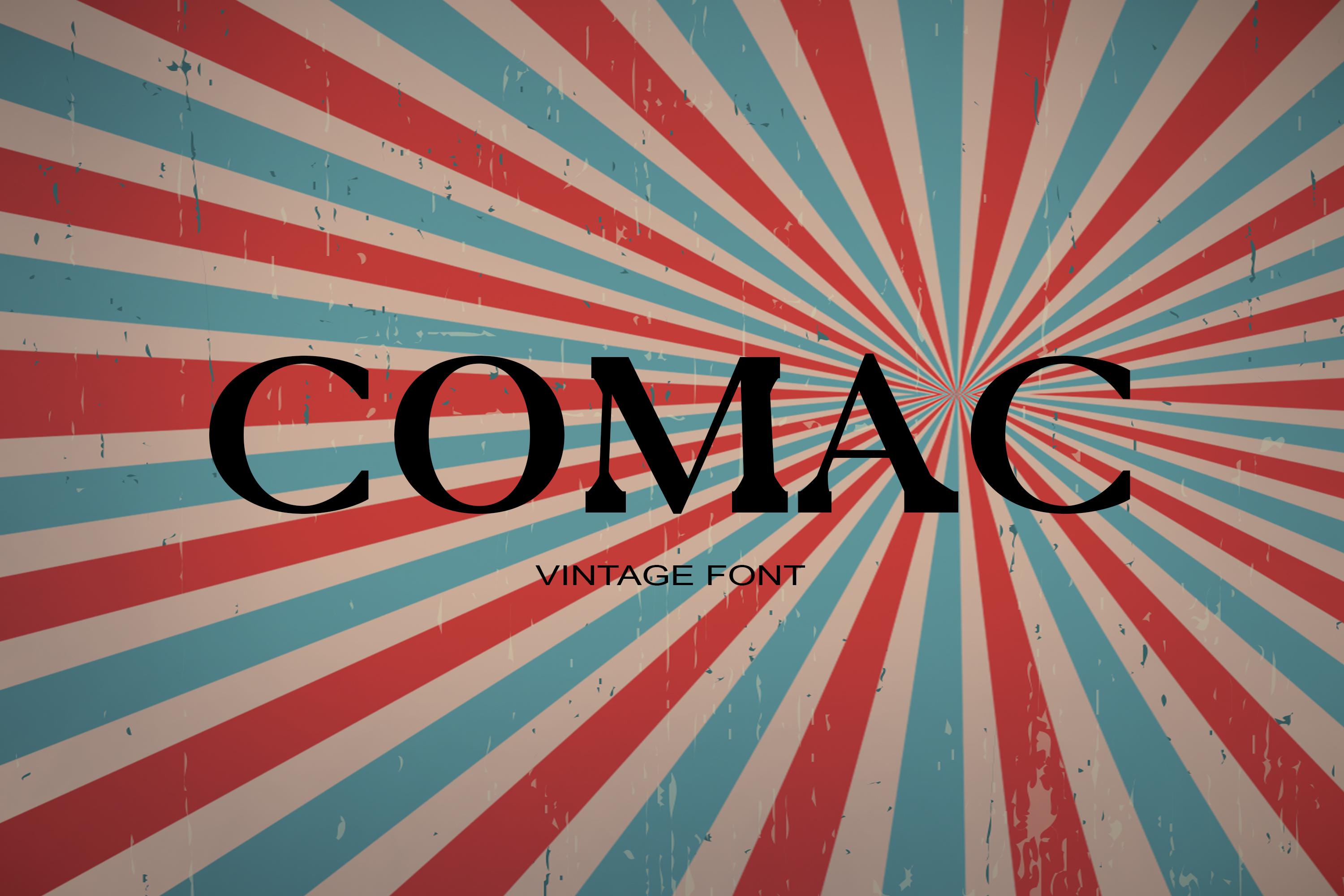 Comac Font