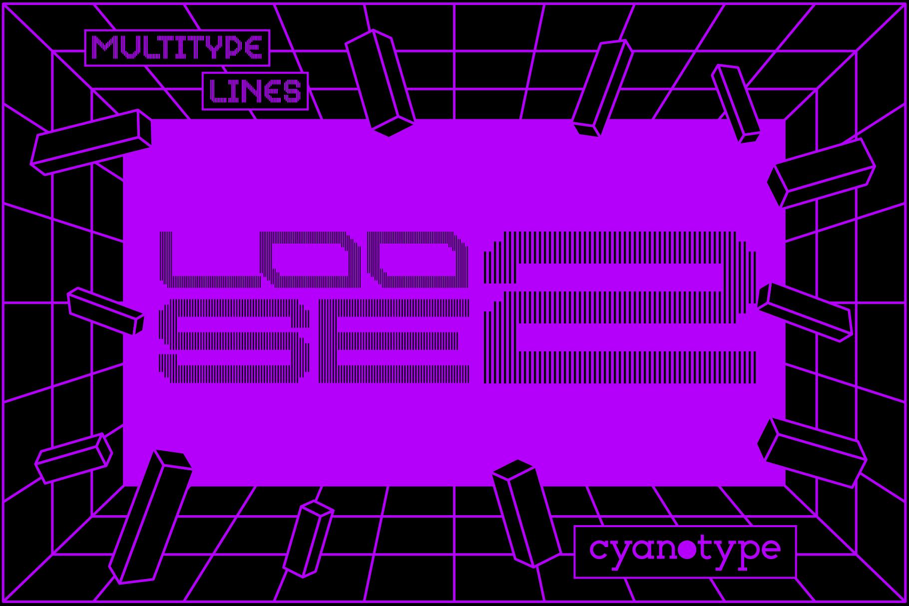 MultiType Lines Loose 2 Font