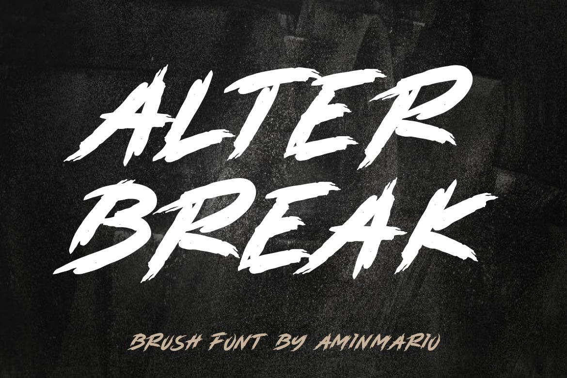 Alterbreak Font