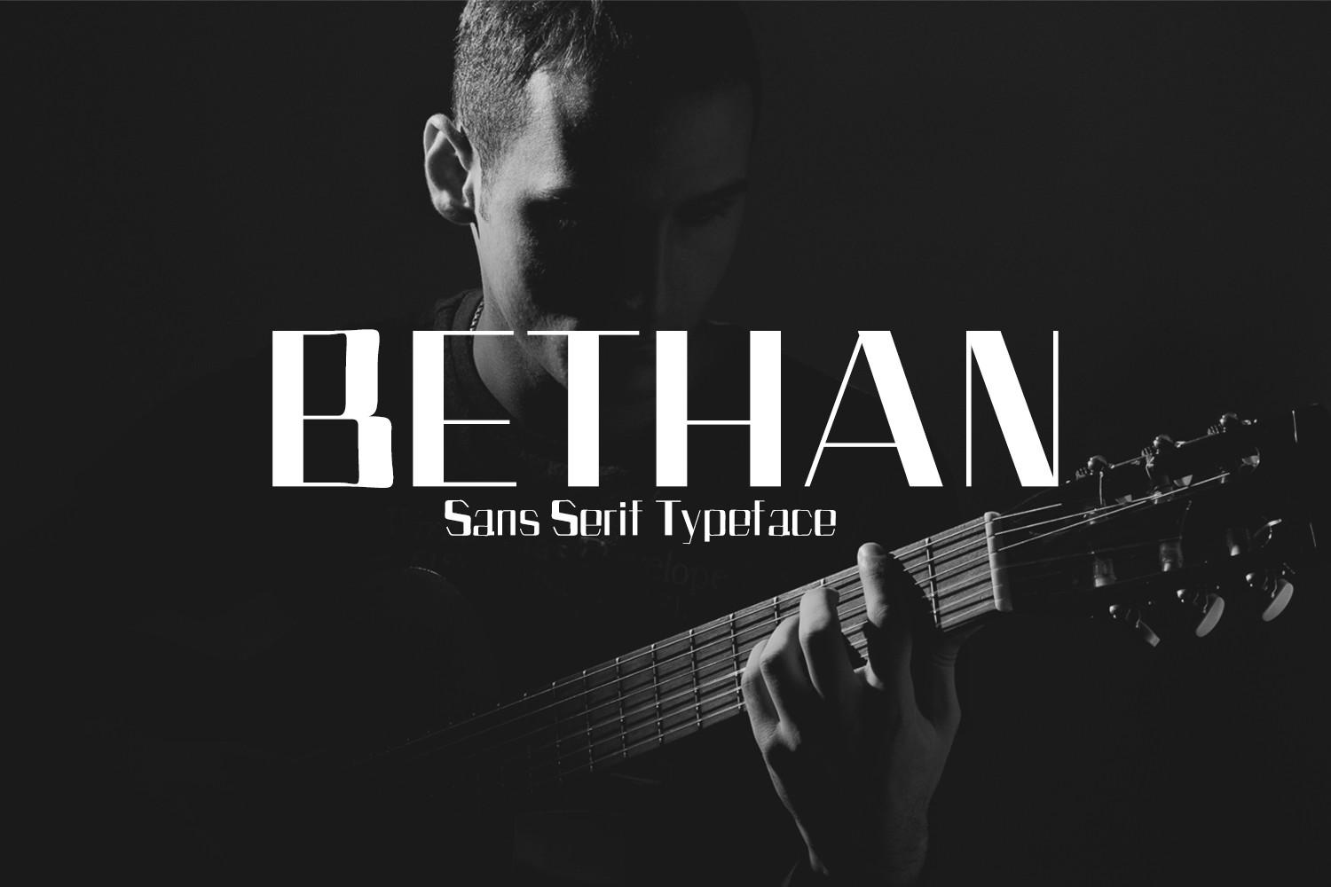 Bethan Family Font