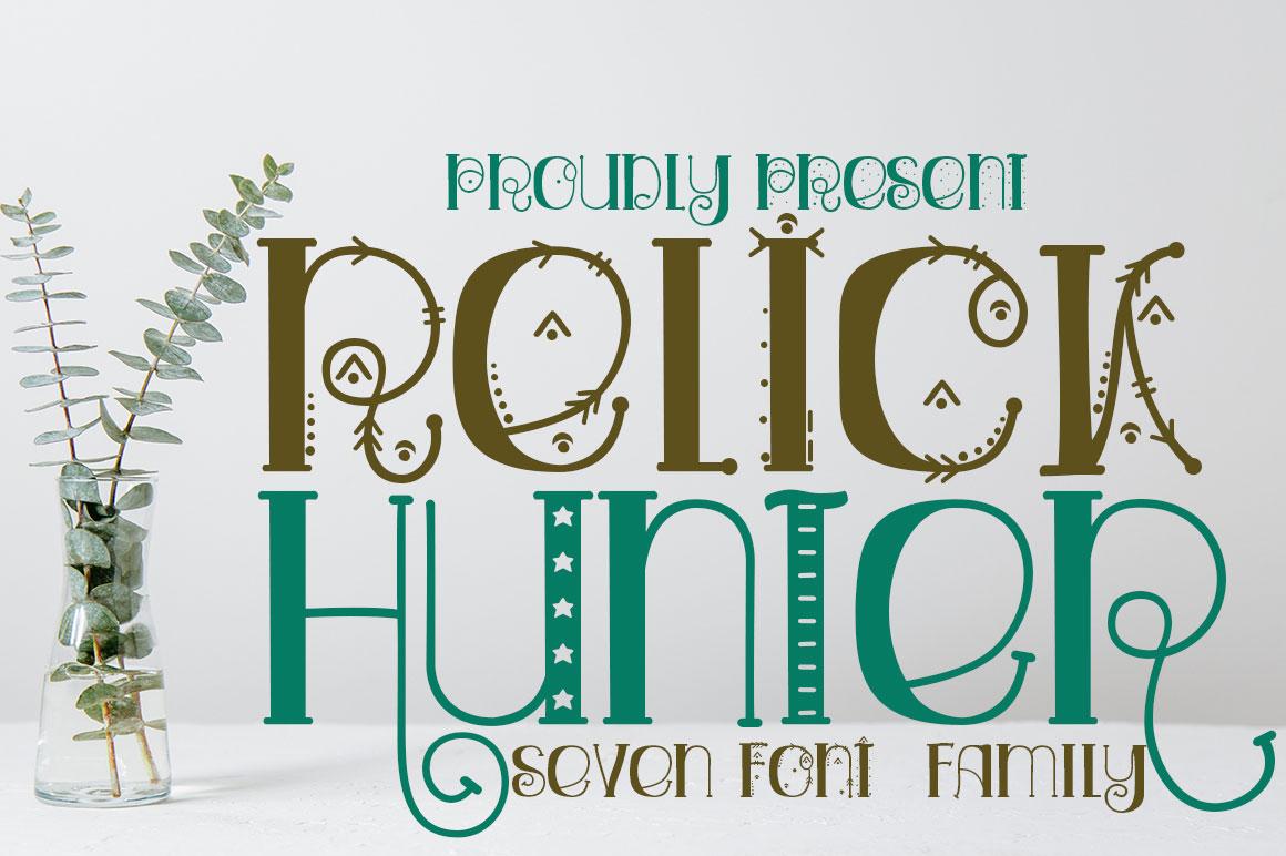 Relick Hunter Font